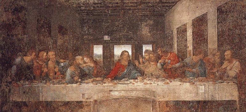 LEONARDO da Vinci The Last Supper